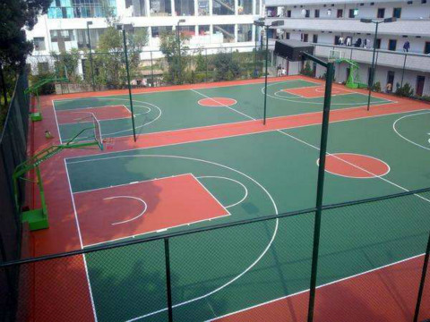 建德塑膠籃球場(chǎng)